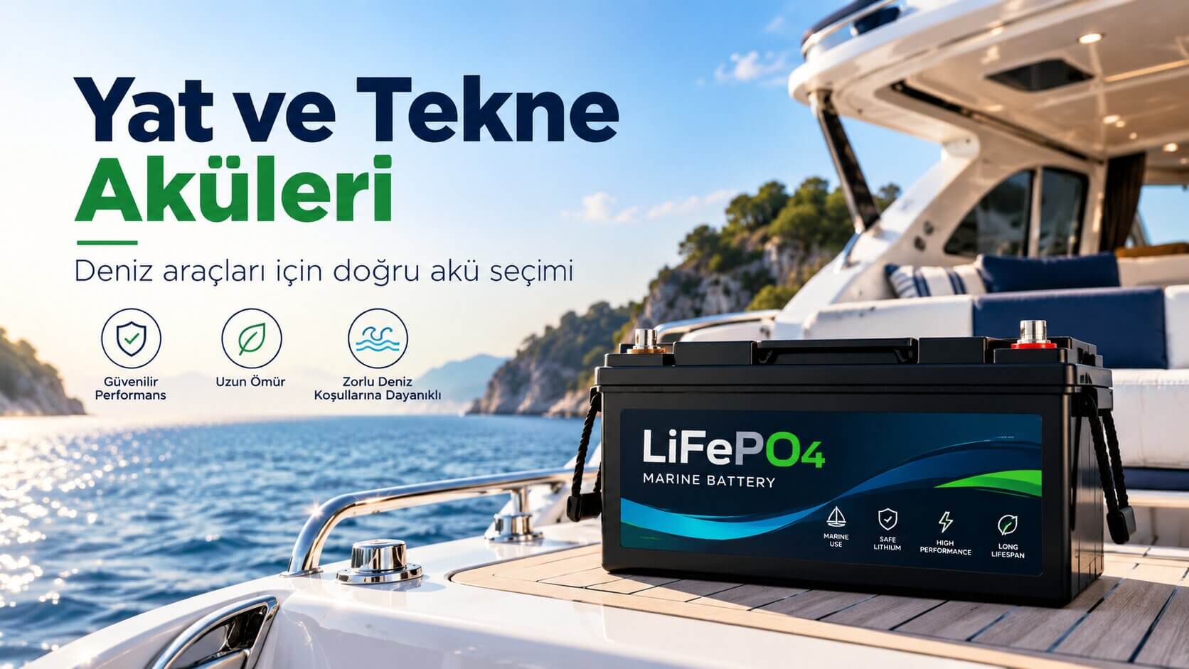 Yat ve Tekne Aküleri Nasıl Seçilir? Doğru Akü Seçimi Rehberi