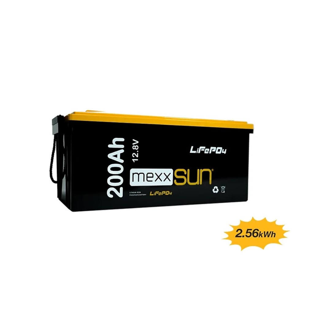 Mexxsun 12.8v 200a Lityum LifePo4 Akü