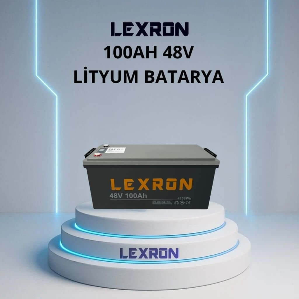 Lexron 48v 100a Lityum LifePo4 Akü